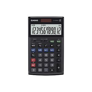 CASIO(カシオ) 本格実務電卓(検算)  ブラック JS-20WKD-BK-N ［12桁］ | CASIO