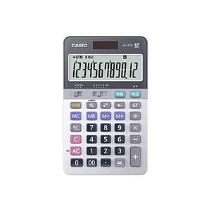 CASIO(カシオ) 本格実務電卓  シルバー JS-12TD-SR-N ［12桁］ | CASIO
