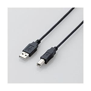 ELECOM(エレコム) USB2.0ケーブル/A-Bタイプ/ノーマル/3m/ブラック U2C-BN30XBK | ELECOM