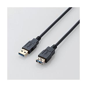ELECOM(エレコム) USB3.0ケーブル/A-A延長タイプ/スタンダード/1.5m/ブラック USB3-E15XBK | ELECOM