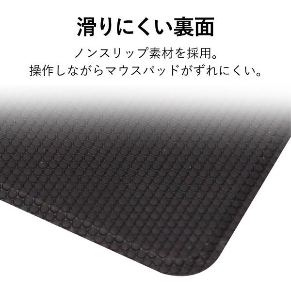 ELECOM(エレコム) 生地テクスチャマウスパッド/フェイクスウェード/ブラック MP-TSBK 【864】 | ELECOM | 02