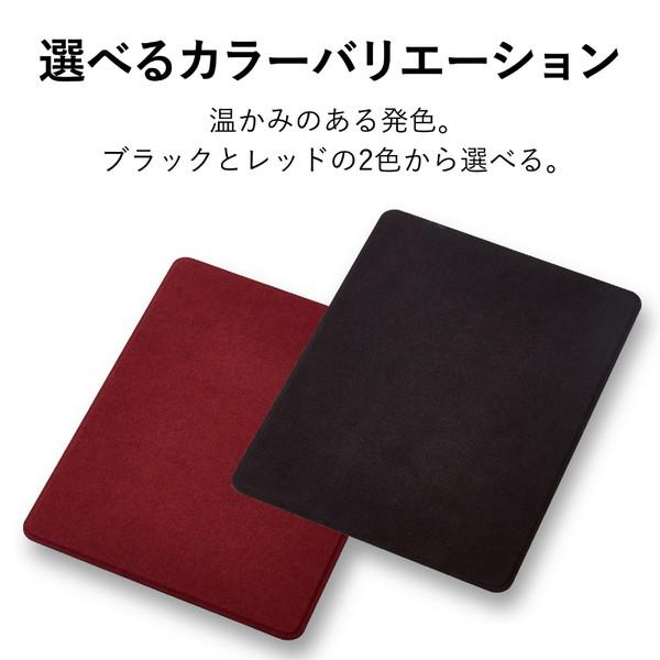 ELECOM(エレコム) 生地テクスチャマウスパッド/フェイクスウェード/ブラック MP-TSBK 【864】 | ELECOM | 03