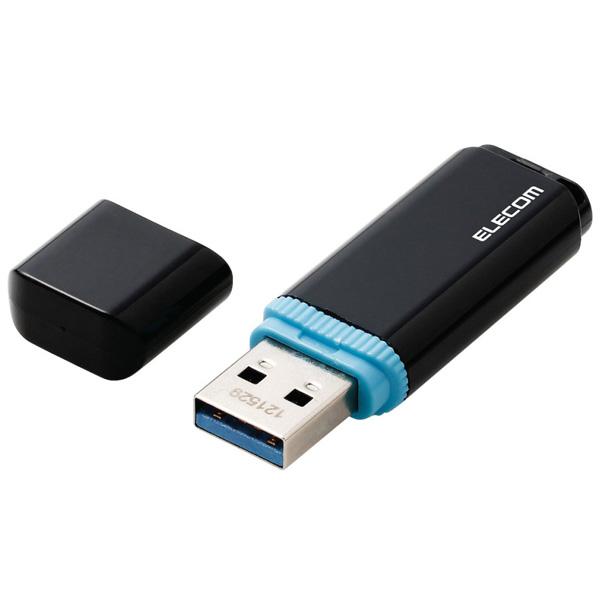 ELECOM(エレコム) USBメモリー/USB3.1(Gen1)対応/セキュリティ機能対応/32GB/キャップ式/ブルー MF-BBU3032GBU 【864】 [振込不可] | ELECOM | 01