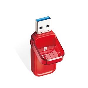 ELECOM(エレコム) USBメモリー USB3.1(Gen1)対応 フリップキャップ式 32GB レッド MF-FCU3032GRD レッド [32GB /USB3.1 /USB TypeA /キャップ式] 【864】 | ELECOM