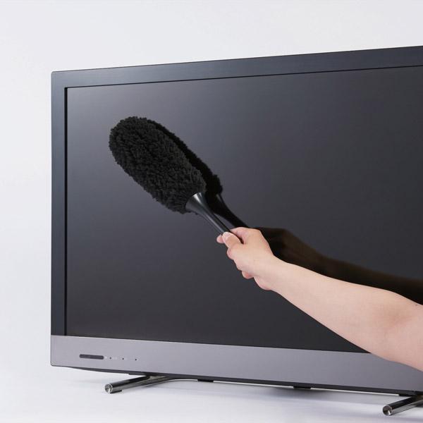 ELECOM(エレコム) テレビ用クリーナー クリーニングブラシ 除電 強力 収納ケース付 AVD-TVBR03ASC | ELECOM | 02