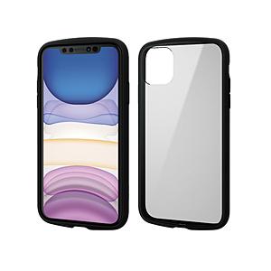ELECOM(エレコム) iPhone 11 6.1インチ対応 TOUGH SLIM LITE フレームカラー ブラック PM-A19CTSLFCBK [振込不可] | ELECOM