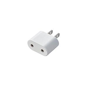 ELECOM(エレコム) 日本用変換プラグ Cタイプ ホワイト   T-NHPACWH [振込不可] | ELECOM