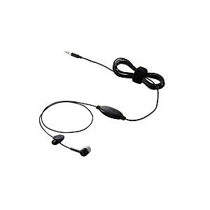 ELECOM(エレコム) テレビ用モノラルヘッドホン 3.0m Affinity sound ブラック EHP-TV11CM3BK ［φ3.5mm ミニプラグ］ | ELECOM