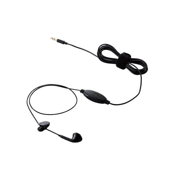 ELECOM(エレコム) テレビ用モノラルヘッドホン 3.0m Affinity sound ブラック EHP-TV11IM3BK ［φ3.5mm ミニプラグ］ | ELECOM | 01