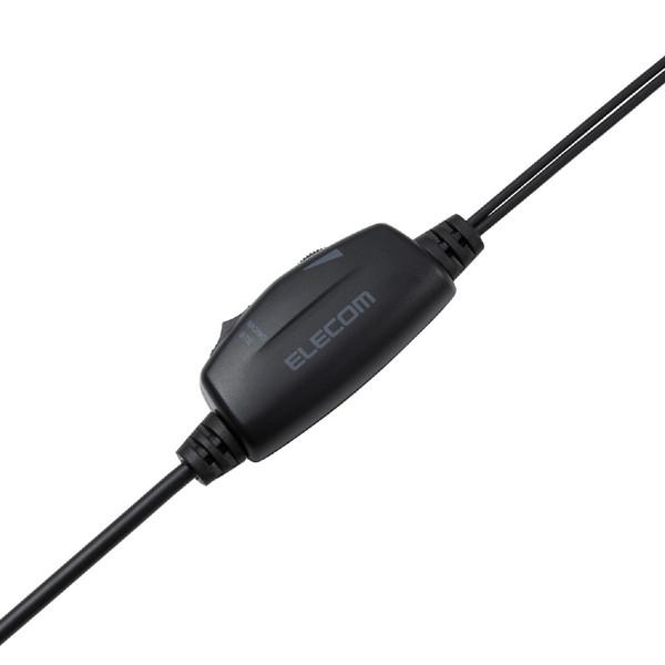 ELECOM(エレコム) テレビ用ステレオヘッドホン オーバーヘッド 5.0m Affinity sound ブラック EHP-TV11O5BK ［φ3.5mm ミニプラグ］ | ELECOM | 02