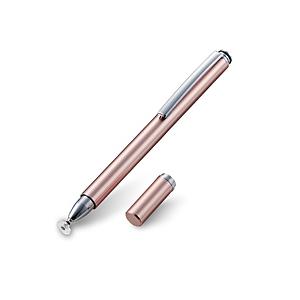 ELECOM(エレコム) タッチペン ディスクタイプ  ピンク P-TPD02PN | ELECOM