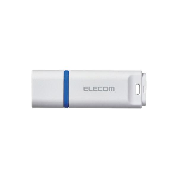 ELECOM(エレコム) USBメモリ データ復旧付き(Chrome/iPadOS/iOS/Mac/Windows11対応) ホワイト MF-DRU3032GWHR ［32GB /USB TypeA /USB3.2 /キャップ式］ | ELECOM | 02