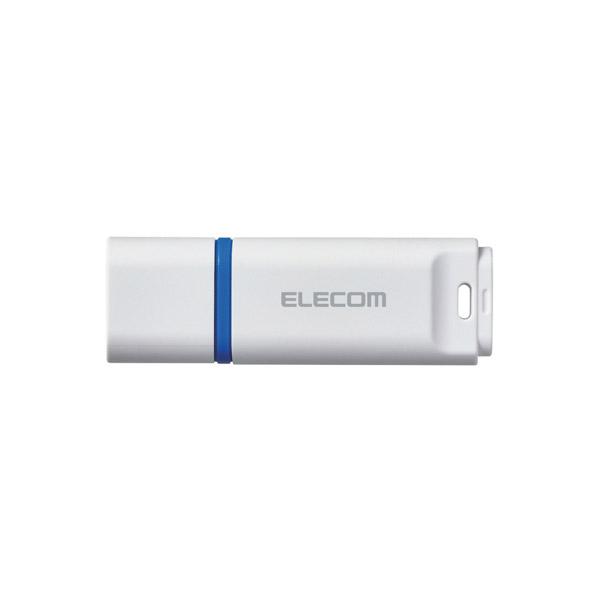ELECOM(エレコム) USBメモリ データ復旧付き(Chrome/iPadOS/iOS/Mac/Windows11対応) ホワイト MF-DRU3064GWHR ［64GB /USB TypeA /USB3.2 /キャップ式］ 【864】 | ELECOM | 02