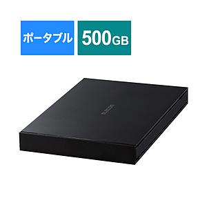 ELECOM(エレコム) ESD-EJ0500GBKR 外付けSSD USB-A接続 PS5/PS4、録画対応(Chrome/iPadOS/iOS/Mac/Windows11対応) ブラック ［500GB /ポータブル型］ | ELECOM