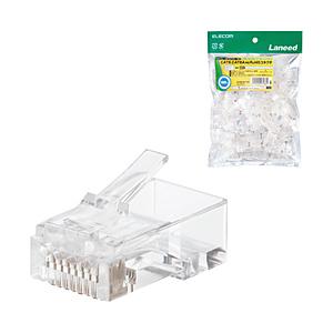 ELECOM(エレコム) Cat6A用 コネクタ 100個入り   LD-6RJ45T100 | ELECOM