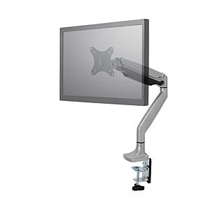 ELECOM(エレコム) モニターアーム [1画面 /13〜32インチ]  ロング 5軸 クランプ・グロメット式 ガススプリング式  シルバー DPA-SL02SV 【864】 | ELECOM