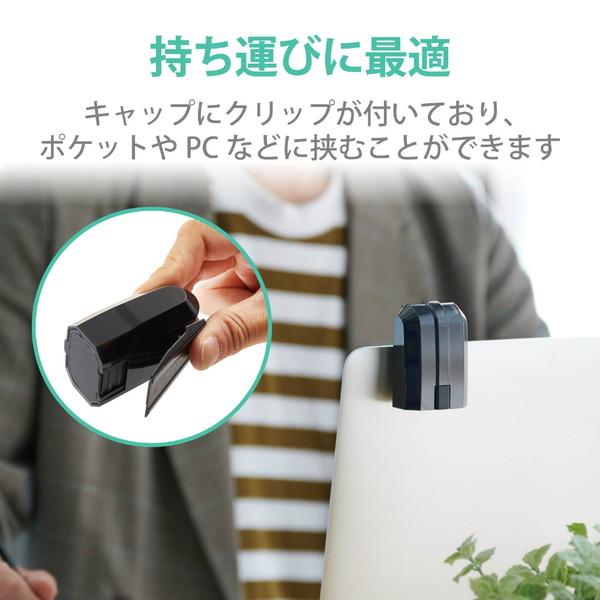 ELECOM(エレコム) マウス CAPCLIP PRO(Android/iPadOS/iOS/Mac/Windows11対応) ブラック M-CCP1BBBK ［光学式 /無線(ワイヤレス) /4ボタン /Bluetooth］ | ELECOM | 02