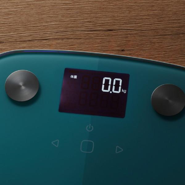 ELECOM(エレコム) 体組成計 ECLEAR(エクリア) グリーン HCS-FS03GN [スマホ管理機能あり] | ELECOM | 03