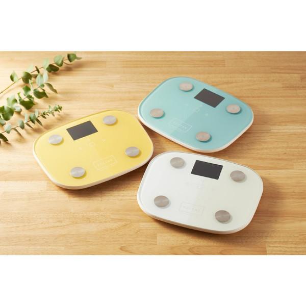 ELECOM(エレコム) 体組成計 ECLEAR(エクリア) イエロー HCS-FS03YL [スマホ管理機能あり] | ELECOM | 01