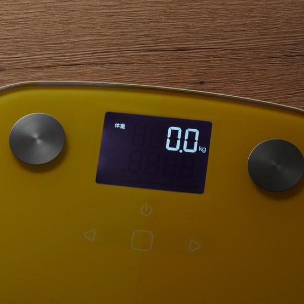 ELECOM(エレコム) 体組成計 ECLEAR(エクリア) イエロー HCS-FS03YL [スマホ管理機能あり] | ELECOM | 03