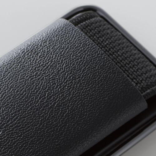 ELECOM(エレコム) スマートフォン用ストラップ スマホバンド レザー スタンド機能 ブラック P-STBLSBK | ELECOM | 05