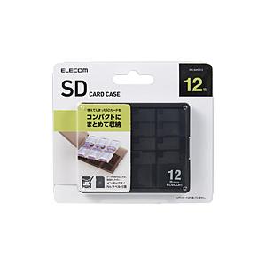ELECOM(エレコム) SDカードケース 12枚収納   CMC-06NSD12 | ELECOM
