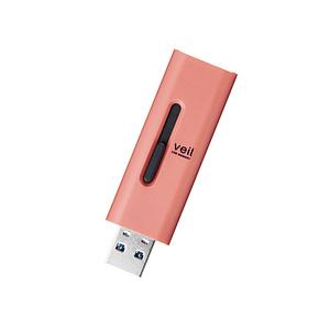 ELECOM(エレコム) USBメモリ (iPadOS/iOS/Mac/Windows11対応) レッド MF-SLU3128GRD ［128GB /USB TypeA /USB3.2 /スライド式］ | ELECOM