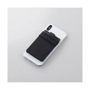 Elecom エレコム スマホ貼付収納ポケット カード1枚収納 鍵収納 ブラック P Bpckbk 振込不可 ソフマップpaypayモール店 通販 Paypayモール
