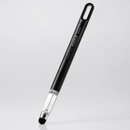 ELECOM(エレコム) タッチペン スマホ・タブレット用 超感度タイプ パズルゲーム専用 ブラック P-TPGCPZBK | ELECOM | 01