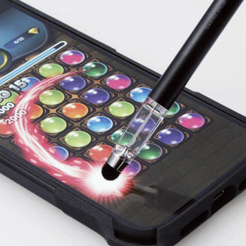 ELECOM(エレコム) タッチペン スマホ・タブレット用 超感度タイプ パズルゲーム専用 ブラック P-TPGCPZBK | ELECOM | 03