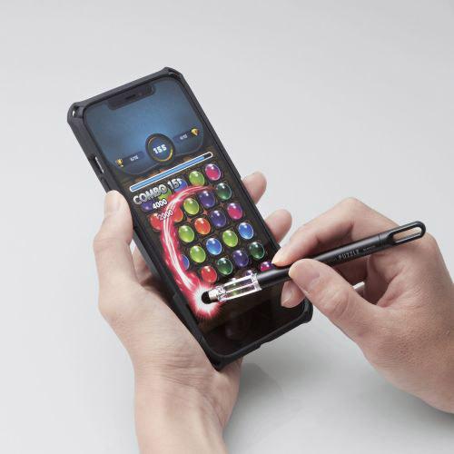 ELECOM(エレコム) タッチペン スマホ・タブレット用 超感度タイプ パズルゲーム専用 ブラック P-TPGCPZBK | ELECOM | 04