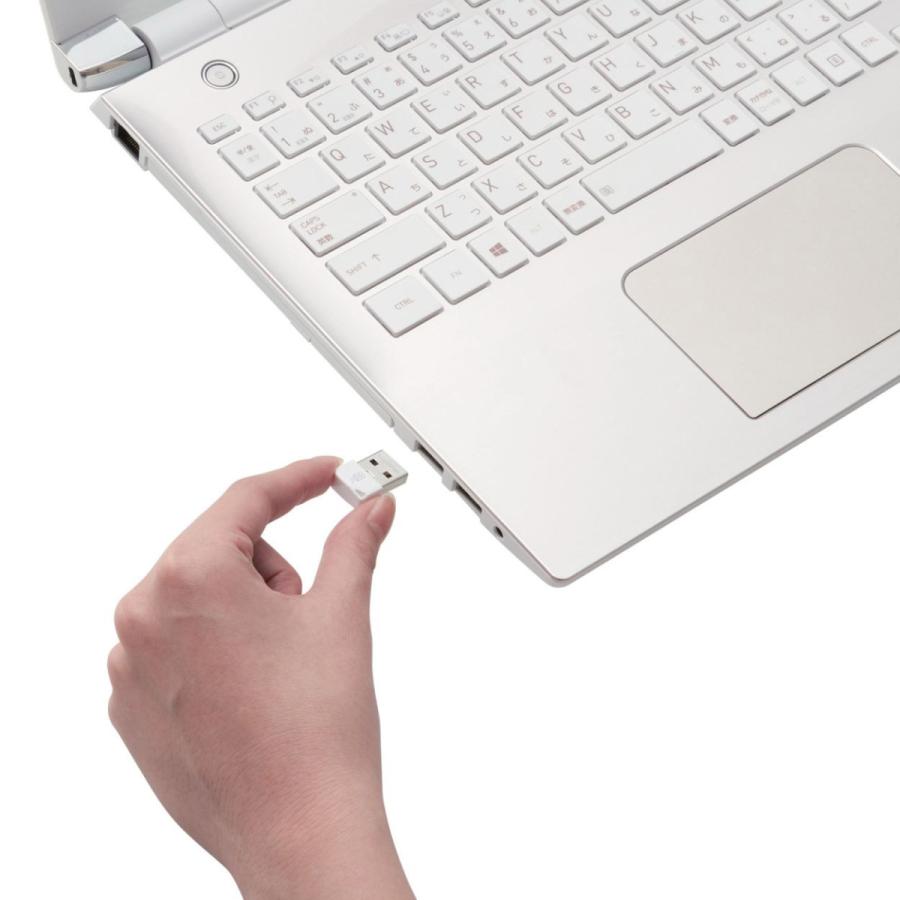 ELECOM(エレコム) USBメモリ (iPadOS/iOS/Windows11対応) ホワイト MF-USB3032GWH ［32GB /USB TypeA /USB3.2 /キャップ式］ 【864】 | ELECOM | 05