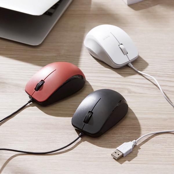 ELECOM(エレコム) マウス 抗菌(Mac/Windows11対応) ブラック M-BL27UBKBK ［BlueLED /有線 /3ボタン /USB］ | ELECOM | 06