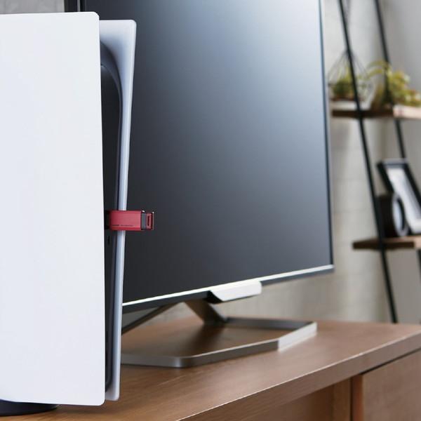 ELECOM(エレコム) ESD-EPK0500GRD 外付けSSD USB-A接続 PS5/PS4、録画対応(Chrome/iPadOS/iOS/Mac/Windows11対応) レッド ［500GB /ポータブル型］ | ELECOM | 10