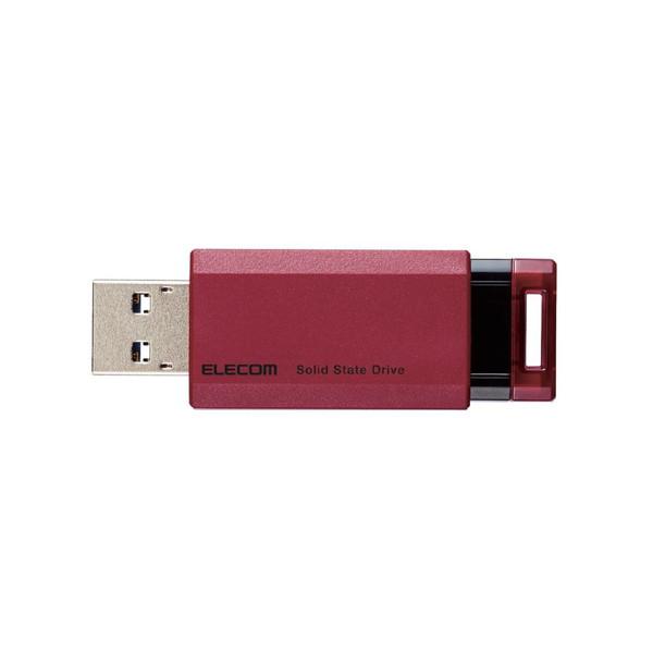 ELECOM(エレコム) ESD-EPK0500GRD 外付けSSD USB-A接続 PS5/PS4、録画対応(Chrome/iPadOS/iOS/Mac/Windows11対応) レッド ［500GB /ポータブル型］ | ELECOM | 07