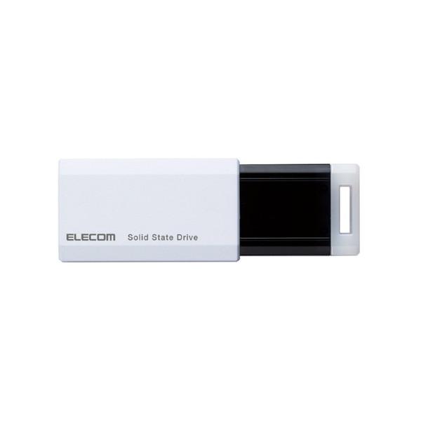 ELECOM(エレコム) ESD-EPK0500GWH 外付けSSD USB-A接続 PS5/PS4、録画対応(Chrome/iPadOS/iOS/Mac/Windows11対応) ホワイト ［500GB /ポータブル型］ | ELECOM | 08