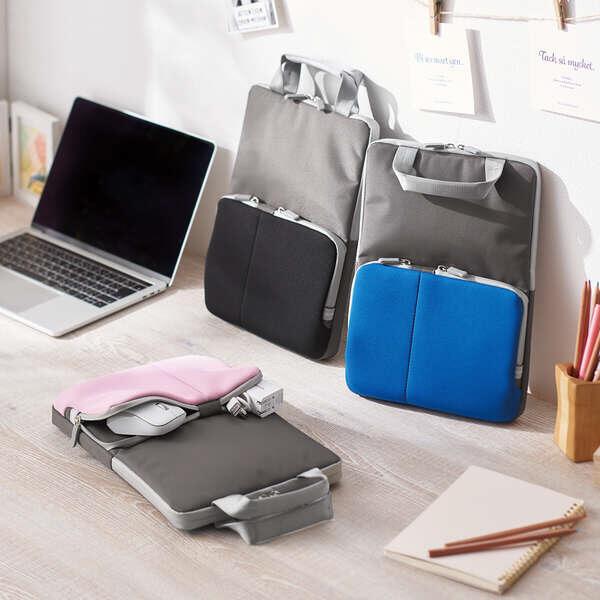 ELECOM(エレコム) ノートパソコン / タブレットPC対応［〜11.6インチ］ ハンドル付きポケットインナーバッグ  ブラック BM-IBHPTV11BK 【864】 | ELECOM | 08