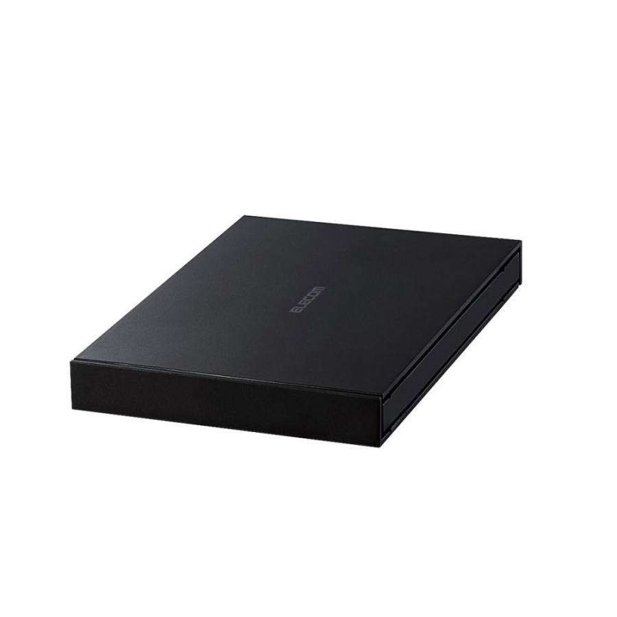 ESD-EJ2000GBKR SSD 外付け 2TB USB3.2 Gen1 読出最大400MB/秒 ポータブル 耐衝撃 Windows11 Mac Chrome iPad PS5 PS4 テレビ TV対応 | ELECOM | 01