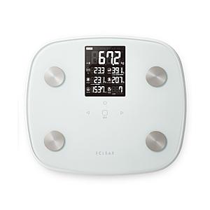 ELECOM(エレコム) ECLEAR（エクリア） 体組成計 ホワイト HCS-FS05WH [スマホ管理機能あり] [振込不可] | ELECOM