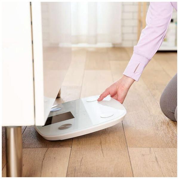 ELECOM(エレコム) ECLEAR（エクリア） 体組成計 ホワイト HCS-FS05WH [スマホ管理機能あり] [振込不可] | ELECOM | 09