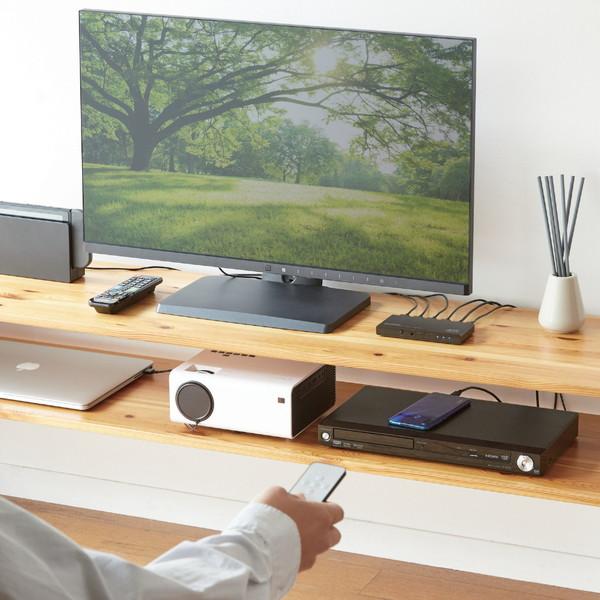 ELECOM(エレコム) HDMI 切替器 Type-C×1入力 HDMI×3入力 1出力 4K　60Hz   DH-SW4KC41BK ［4入力 /1出力 /手動］ | ELECOM | 06