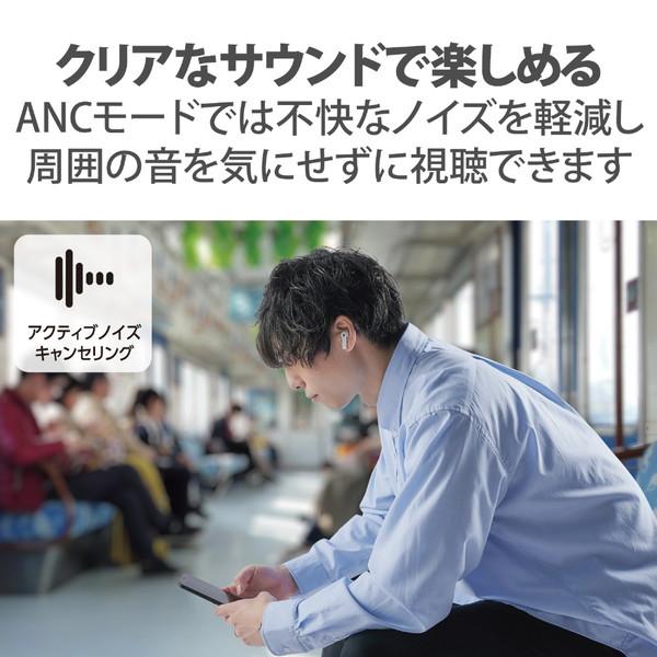ELECOM(エレコム) 完全ワイヤレスイヤホン  ホワイト LBT-TWS13WH ［ワイヤレス(左右分離) /ノイズキャンセリング対応 /Bluetooth対応］ | ELECOM | 02