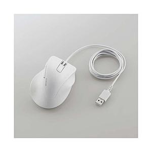 ELECOM(エレコム) マウス EX-G Sサイズ 抗菌(Chrome/Mac/Windows11対応) ホワイト M-XGS30UBSKWH ［BlueLED /有線 /5ボタン /USB］ 【864】 | ELECOM