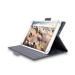 タブレットPC用 [8.5〜11.5インチ] 汎用 手帳型ソフトレザーケース 3アングル/ハンドベルト/ペンホルダー/マグネットフラップ  ブラック TB-10HPG3LBK | ELECOM