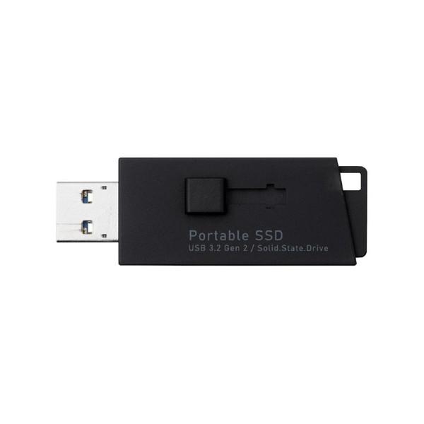 ESD-EHL0250GBK 外付けSSD USB-A接続 SIAA抗菌・抗ウイルス、PS5/PS4、録画対応(Mac/Windows11対応) ブラック ［250GB /ポータブル型］ 【852】 | ELECOM | 06