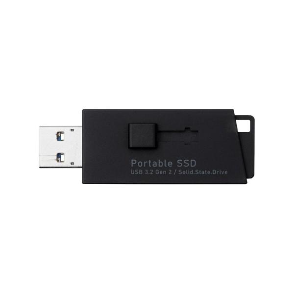 ELECOM(エレコム) ESD-EHL0500GBK 外付けSSD USB-A接続 SIAA抗菌・抗ウイルス、PS5/PS4、録画対応(Mac/Windows11対応) ブラック ［500GB /ポータブル型］ | ELECOM | 06