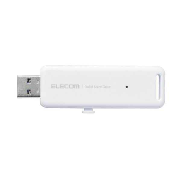 ELECOM(エレコム) ESD-EMB0250GWH 外付けSSD USB-A接続 PS5/PS4、録画対応(Mac/Windows11対応) ホワイト ［250GB /ポータブル型］ | ELECOM | 04