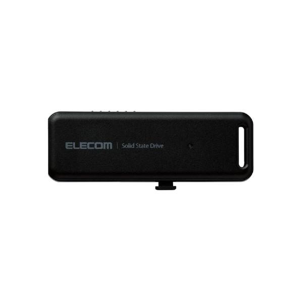 ELECOM(エレコム) ESD-EMB0500GBK 外付けSSD USB-A接続 PS5/PS4、録画対応(Mac/Windows11対応) ブラック ［500GB /ポータブル型］ | ELECOM | 02