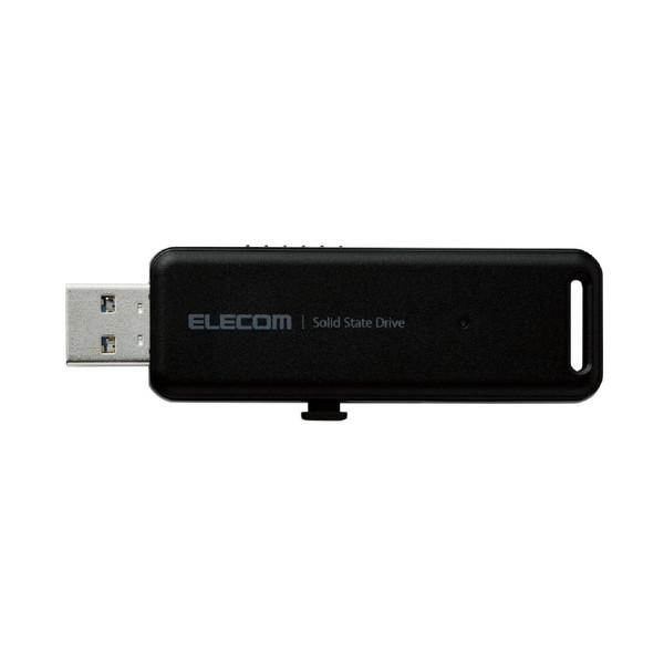ELECOM(エレコム) ESD-EMB0500GBK 外付けSSD USB-A接続 PS5/PS4、録画対応(Mac/Windows11対応) ブラック ［500GB /ポータブル型］ | ELECOM | 04