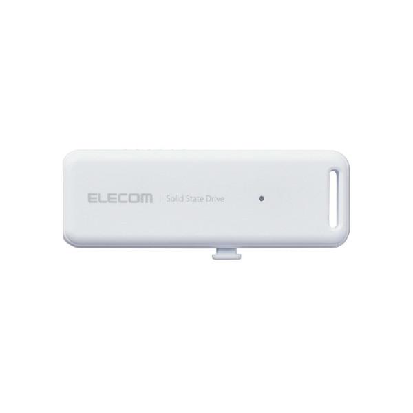 ELECOM(エレコム) ESD-EMB0500GWH 外付けSSD USB-A接続 PS5/PS4、録画対応(Mac/Windows11対応) ホワイト ［500GB /ポータブル型］ | ELECOM | 02